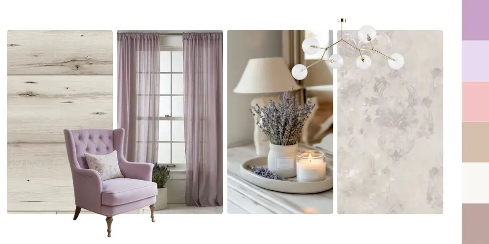 Soft Pastels Levander Girl